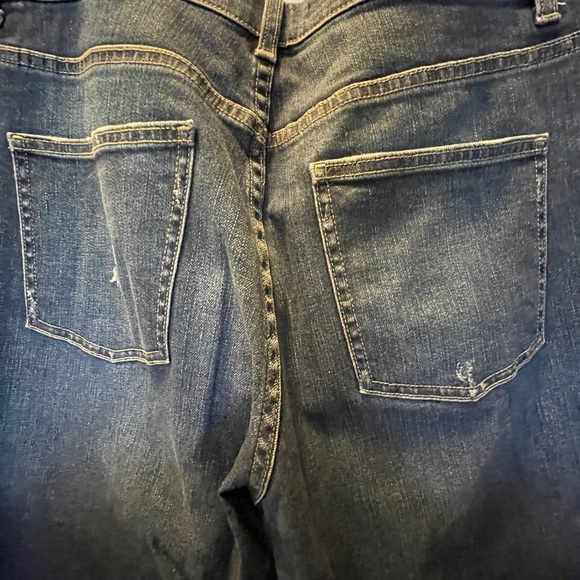 Uniqlo jeans high rise wide cropped Size 29 - Picture 6 of 11